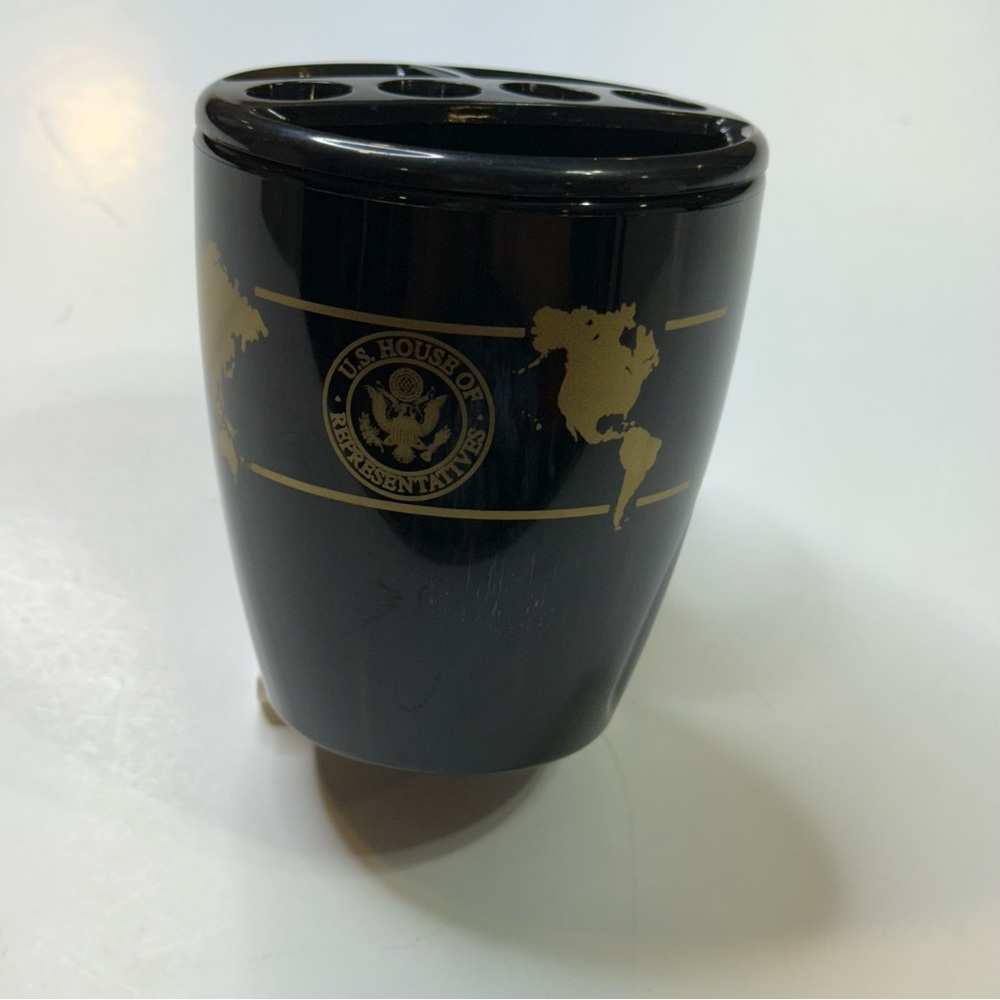 U  S  House of Representatives Vision USA Desk Pencil Pen Holder